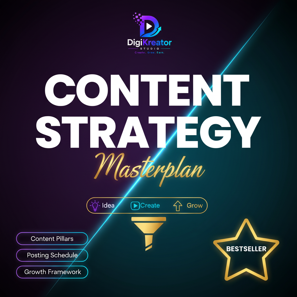 Content Strategy Masterplan — Bold Split Design