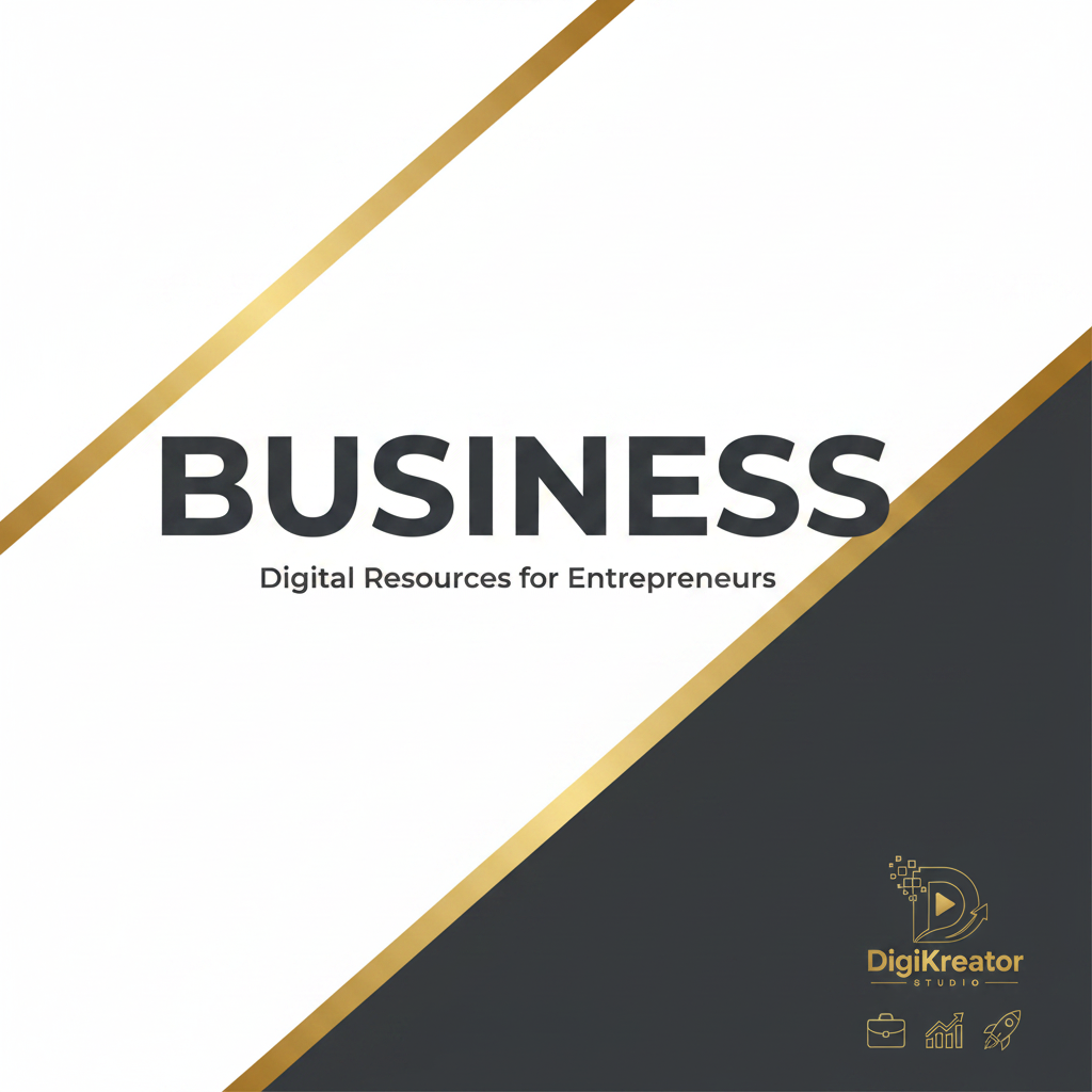 Business - Bold Minimalist Cover