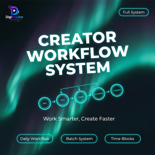 Creator Workflow System Cover